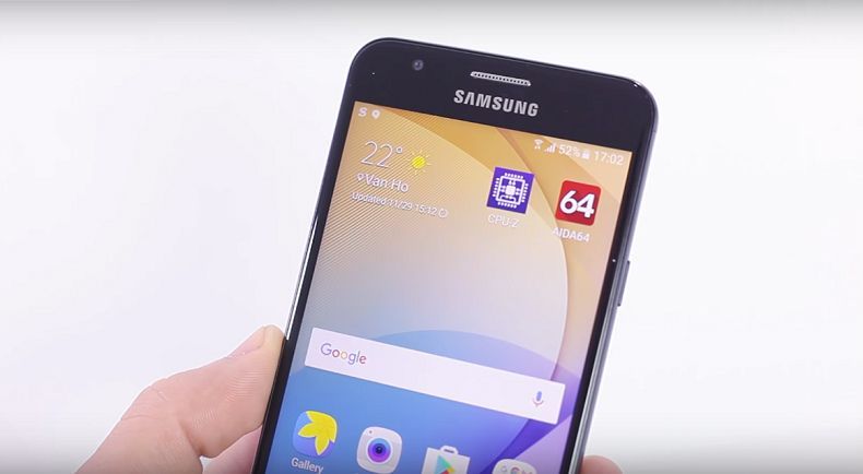 Samsung Galaxy J5 Prime giao diện máy