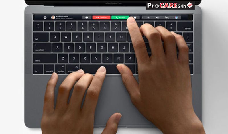 Macbook Pro MPTR2 - 15 inch (2017) TouchBar - Bàn phím