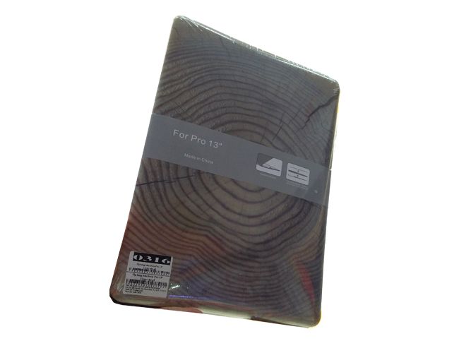 Ốp lưng Macbook Pro 13" Ultra vân gỗ [P16N]