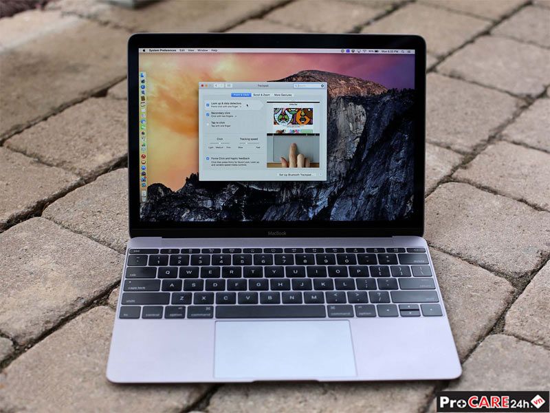 Màn hình của The New Macbook 12 inch 256GB - (2016)