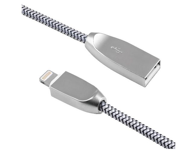Cáp USB ZINC hợp kim 1m Data (i6-v8)