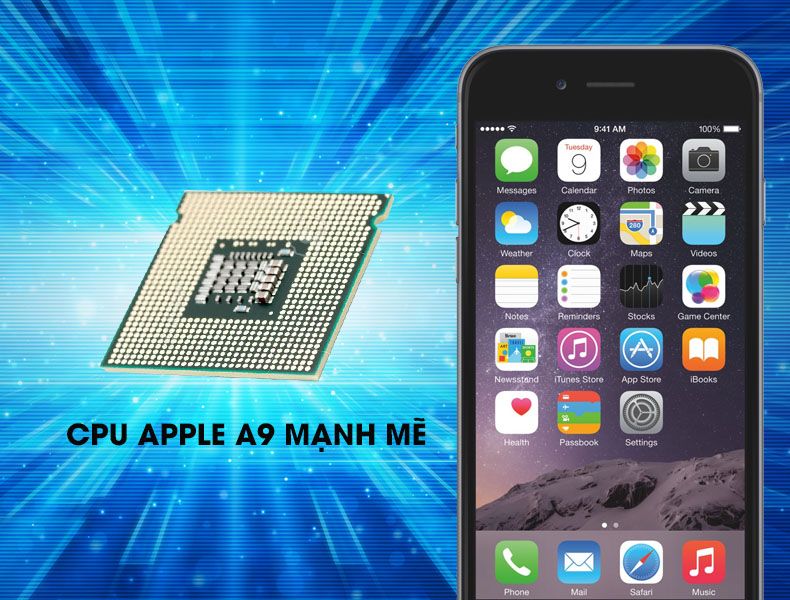 iPhone 6S Plus 16GB với CPU mạnh mẽ